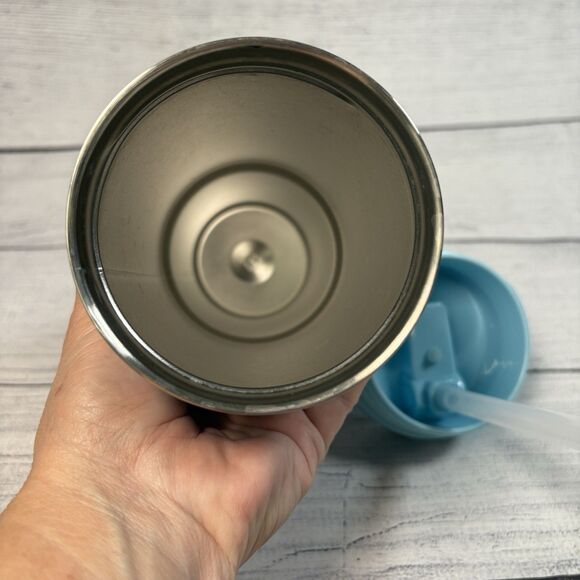 STANLEY Iceflow Flip Straw 30 oz Tumbler CINNAMAROLL Blue Travel Cup - Picture 6 of 7